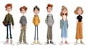 create any cartoon character