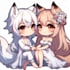 draw cute couple chibi illustration