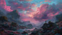 design stunning fantasy landscape