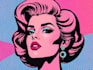 draw a professional pop art portrait