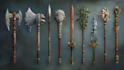 design your fantasy and dnd weapons