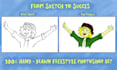create hand drawn freestyle children book illustrations