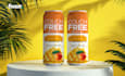 design creative juice, beverage, water and drink bottle labels