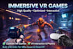 develop your virtual reality oculus VR game