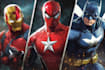 illustrate a superhero comic cover art