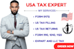 do US tax returns forms 1040, 1120, 5472, llc, expats