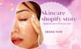 skin care website beauty store cosmetics website skincare shopify store spa