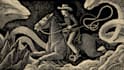create a linocut illustration