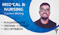 write medical and nursing articles
