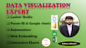 create google data studio dashboard from gsheet, ga, ga4, big query, sql, excel