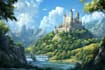 do a fantasy environment, landscape design
