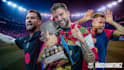 design creative football or soccer thumbnail