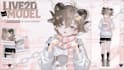 draw quality anime vtuber model live2d model vtuber character 2d vtuber model