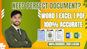 design, format, and edit word documents for you