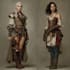 draw your dnd character with one or two outfits