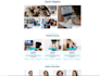 develop a responsive blog website with HTML CSS