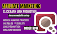 setup amazon associate affiliate marketing