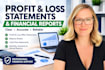 prepare profit and loss statements and financial reports