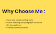 write SEO friendly blog posts and articles