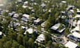 redo residential community,villa building,site plan development,landscape render