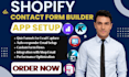 setup shopify contact form builder powerful hulk powr pify qikify quizell k app