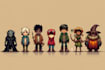 turn your photo into custom pixel art avatar