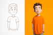 create your cartoon mascot character