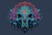 draw futuristic cyberpunk logo or typography