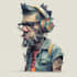 create a low poly characters portrait for your photo