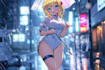 draw a beautiful anime elf girl character