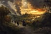 design fantasy background and landscape