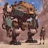 create high quality robot, mecha concepts