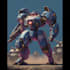 create robots and concept art of futuristic mecha