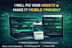 fix HTML CSS bugs, layout issues and responsiveness