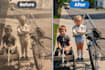 restore and repair old damaged photos in photoshop