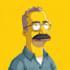 draw you yellow cartoon in simpsons style