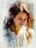 create oil painting into digital oil painting
