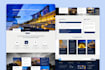 develop a modern, responsive, and professional website