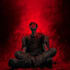 create an bloody horror illustration
