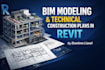 do bim modeling and technical construction plan in revit