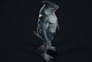 remodel3d humanoid character,daz 3d monster model,sci fi creature,fantasy animal