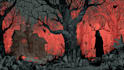 draw dark art illustration
