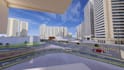 reconstruct 3d highway interchange,flyover bridge,road infrastructure,cgi render