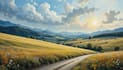 paint your cycle oil painting style