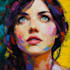 create amazing abstract art portrait from your photo