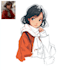 draw anime character an illustration and anime character