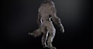 3d game character, daz3d to blender, monster character, uv map unwrap topology