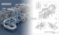 design piping 3d model and 2d layouts