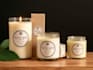 design candles and soap labels packaging