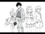 sketch characters into anime style